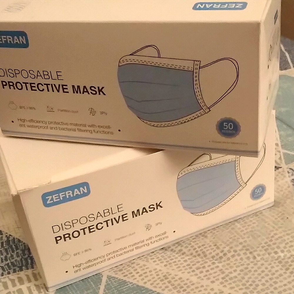 Disposable Protective Masks - Picture 2 of 2